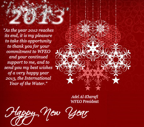 WFEO President Greetings Card